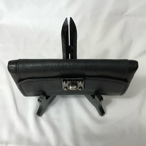 Coach Drifter Wallet with Mixed Leathers & Turnlock Closure EUC - Picture 3 of 12